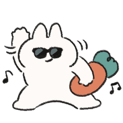 ごきげんなうさぎときどきにんじん